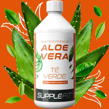Aloë Vera Sap en Pulp met Groene Thee Cod.: INTB011