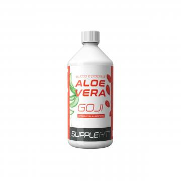 Aloë vera-sap en -pulp met gojibessen Kabeljauw: INTB009