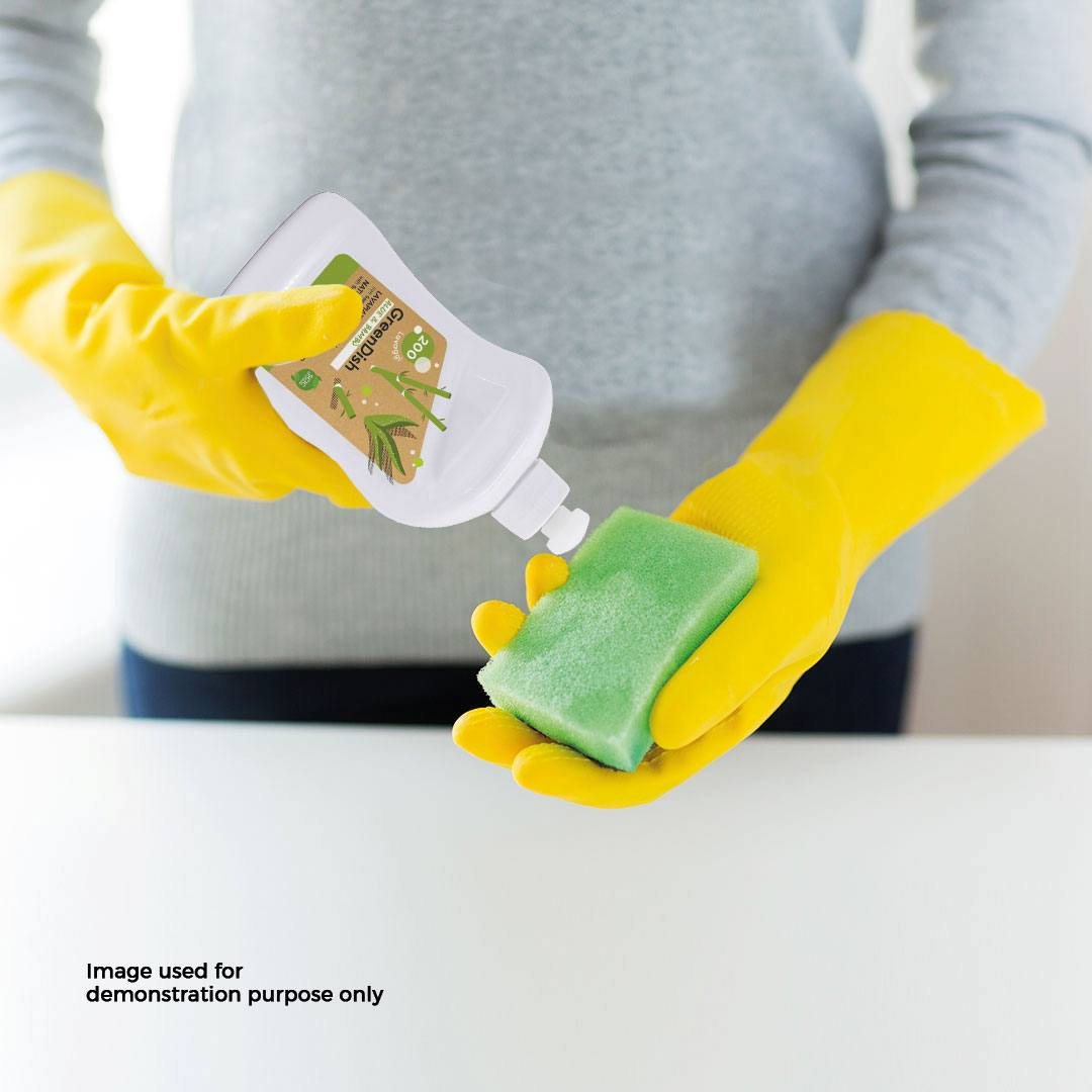 GreenDish «Aloë &amp; Bamboe» (met Saponaria officinalis) Code: BH0007