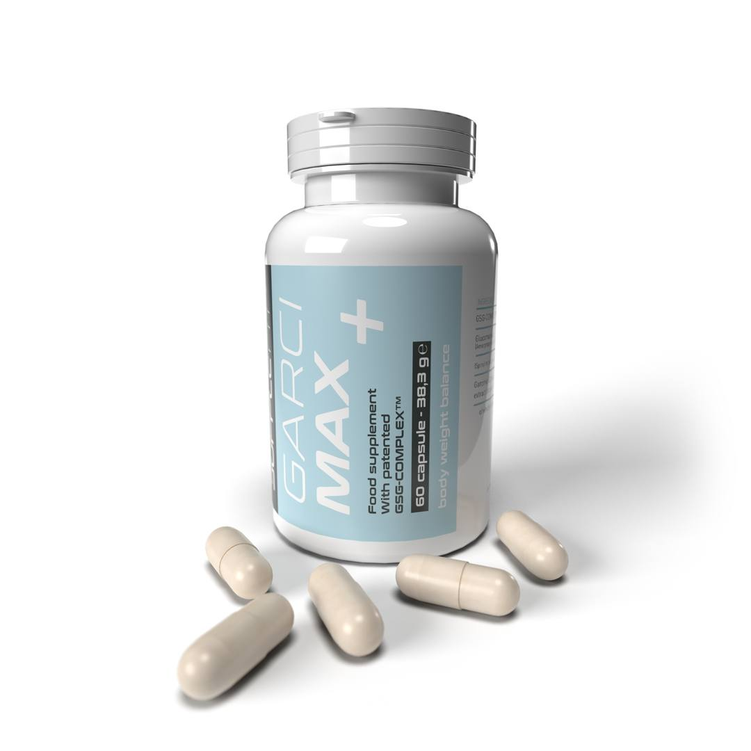 Voedingssupplement in capsulevorm – GARCI MAX + Met gepatenteerd GSG-COMPLEX™ Code: INTB044