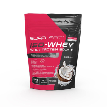 SuppleFit Iso-Whey - Kokossmaak - 600 ml Met magnesium en prebiotica Kabeljauw: SU0118